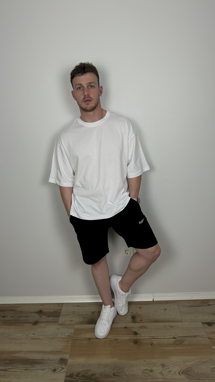 BEYAZ BASİC BOXY TİŞÖRT